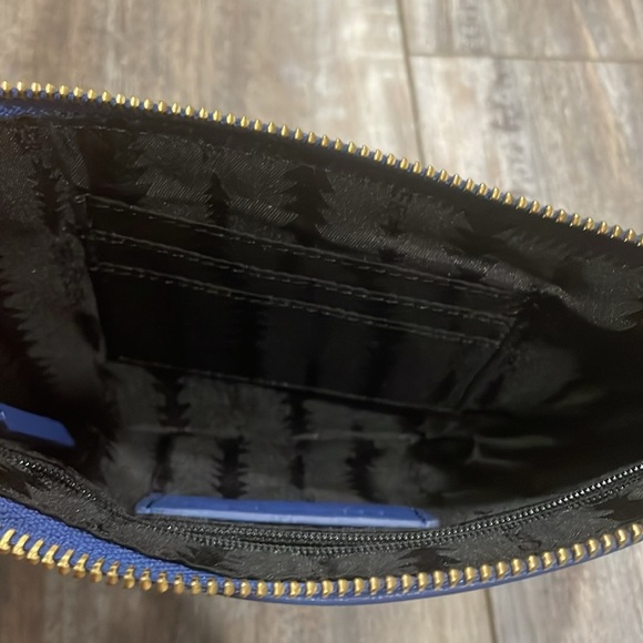 Thacker Gia Pouch wristlet only blue - Picture 4 of 5